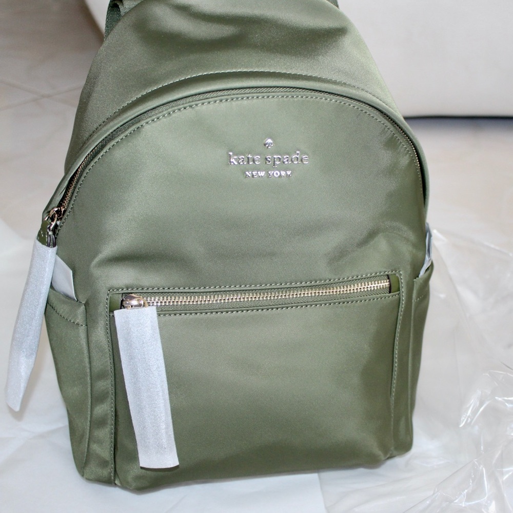New Kate Spade Medium Backpack Chelsea Little Bett Green